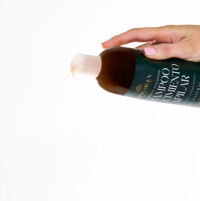 SHAMPOO CON ROMERO Y BIOTINA-CRECIMIENTO CAPILAR ACELERADO