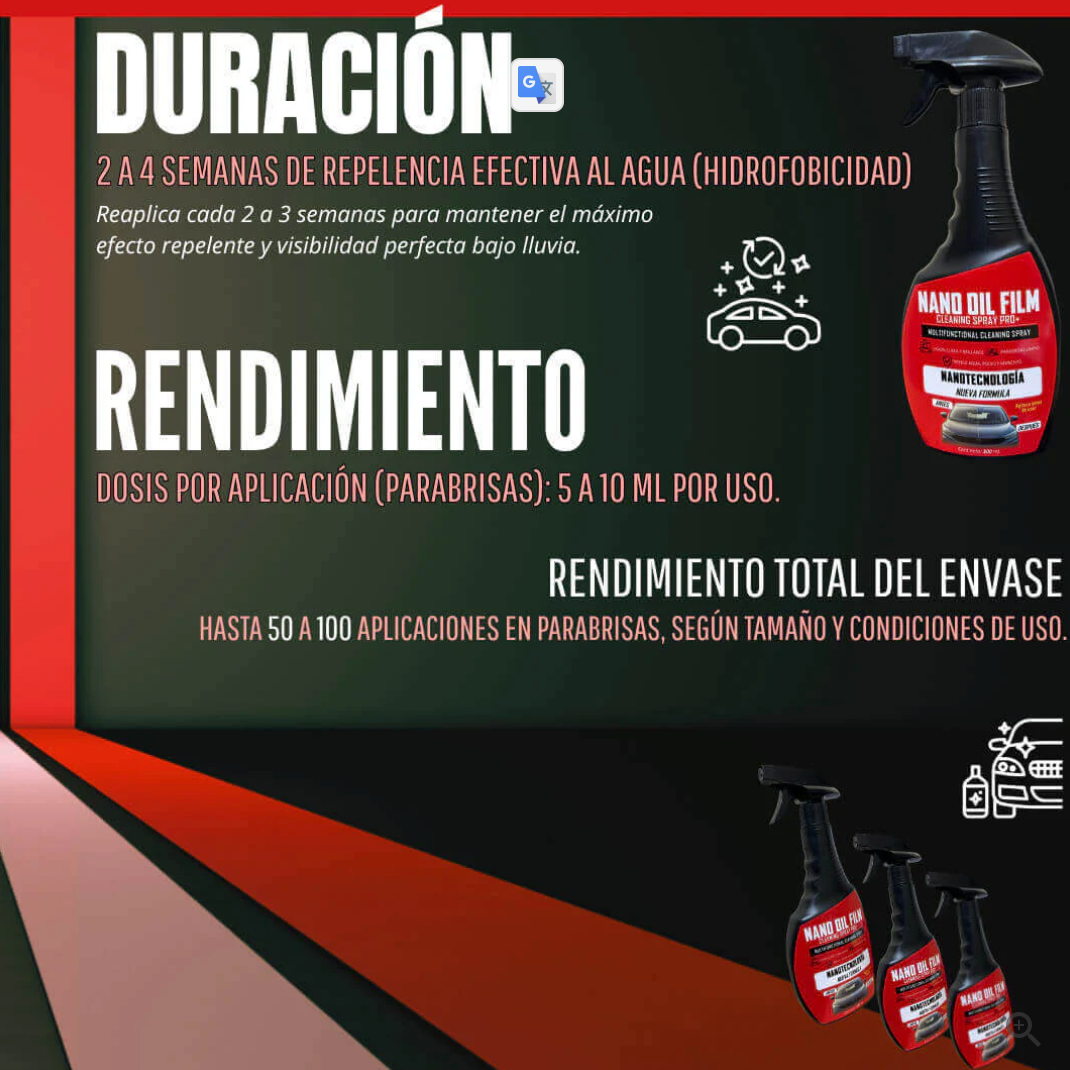 CLEANING SPRAY PRO+ 500 ML | ENVÍO GRATIS