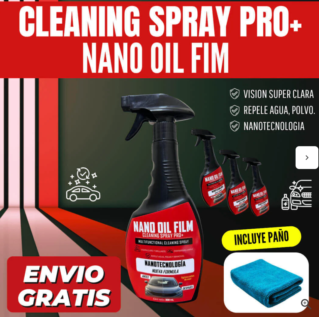 CLEANING SPRAY PRO+ 500 ML | ENVÍO GRATIS
