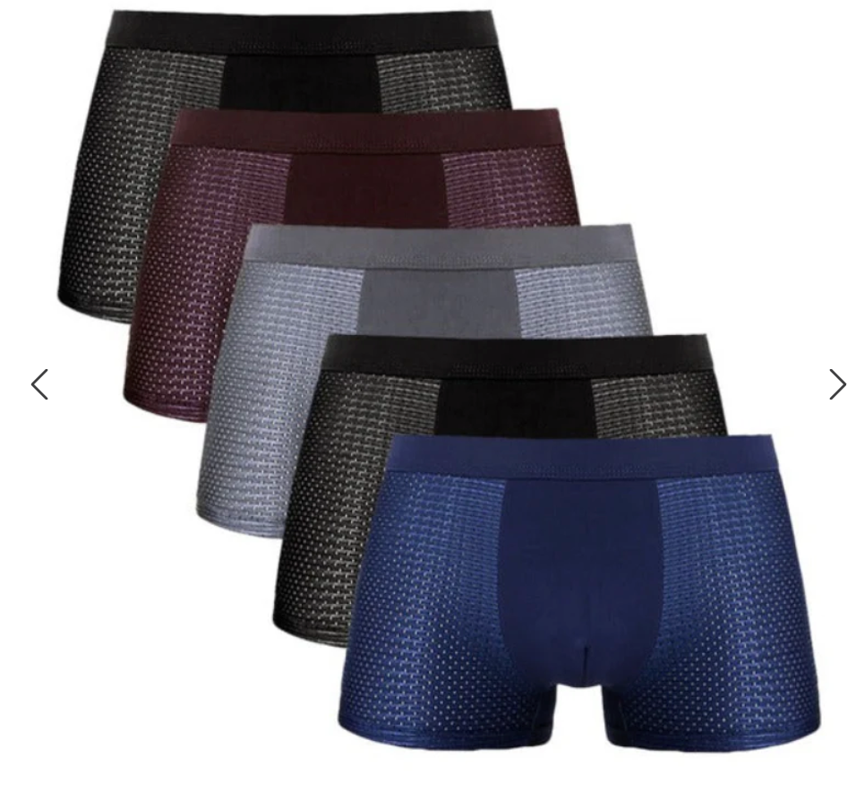 BÓXERS DE BAMBU - PARA COMODIDAD TODO EL DÍA -OFERTA. 2X1